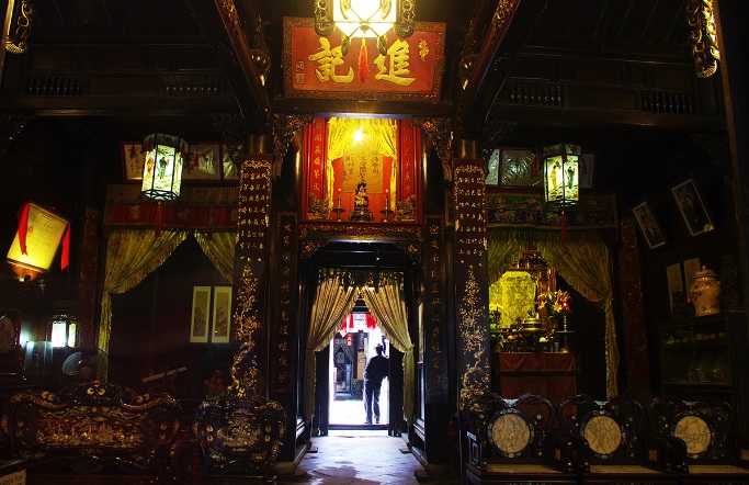 The traditional Vietnamese house in Hoi An