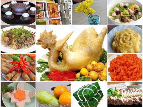 Different foods of Vietnam