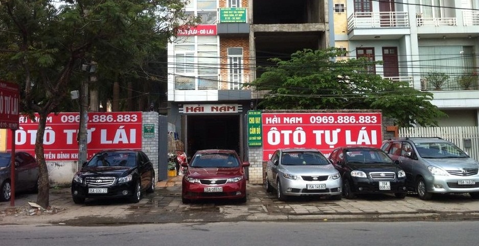 Car for rent in Vietnam