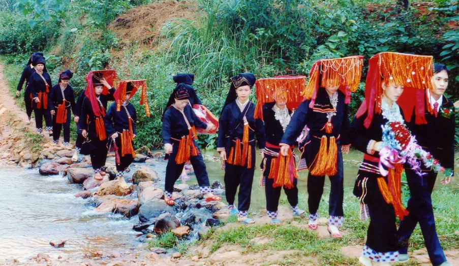 A marriage of Daos ethnic groups in Vietnam