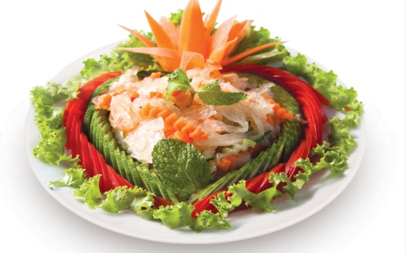 Vietnamese seafood salad