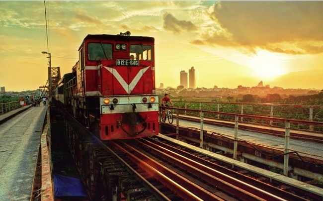 Train in Vietnam