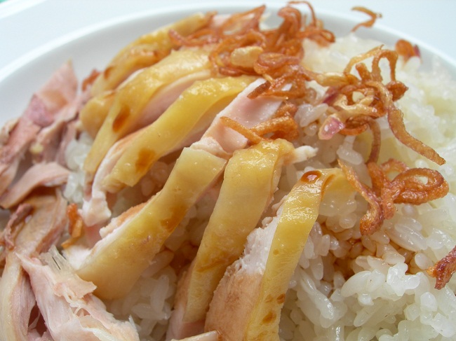 Sticky-rice-with-chicken-hanoi-vietnam