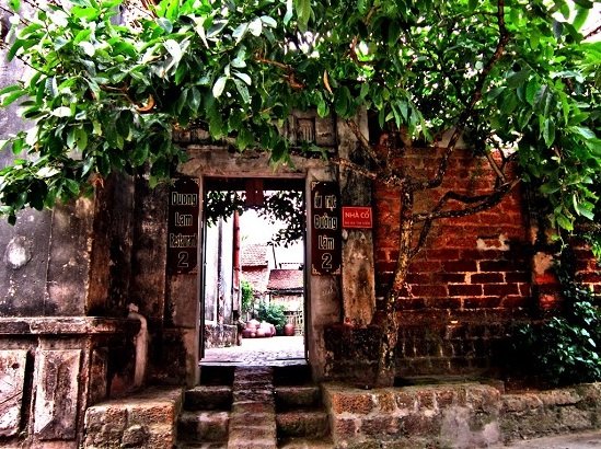 Duong Lam village Hanoi Vietnam