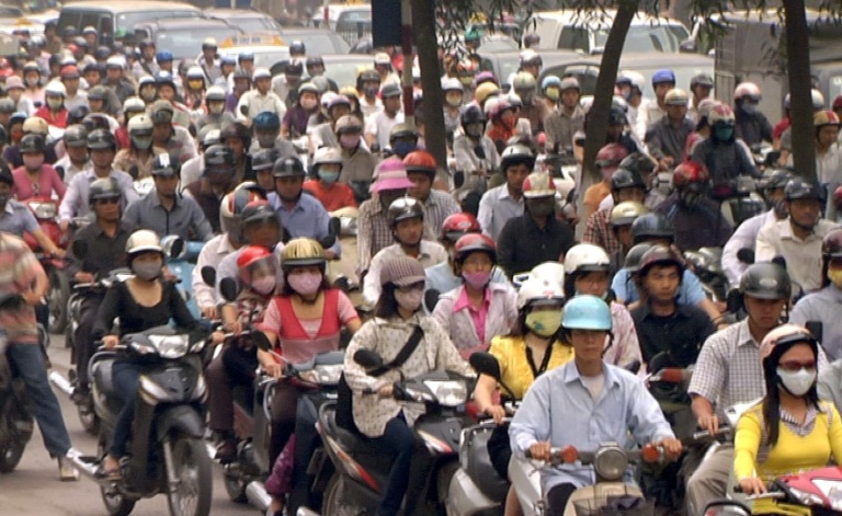 Traffic in Vietnam