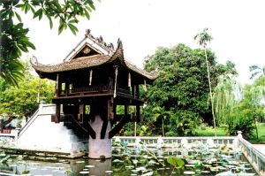 The one pillar pagoda Vietnam