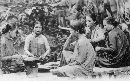 feudal Vietnamese women