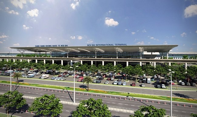 Noi Bai Airport in Vietnam