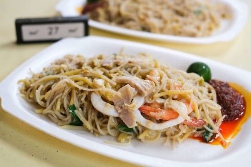 Stir-fried noodles in Fujian