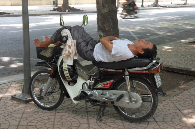 motorbike nap