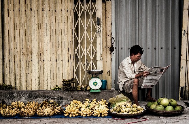 banana seller