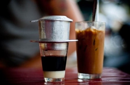 iced brown coffee