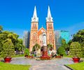 Notre Dame Cathedral Basilica of Saigon in Ho Chi Minh City Vietnam