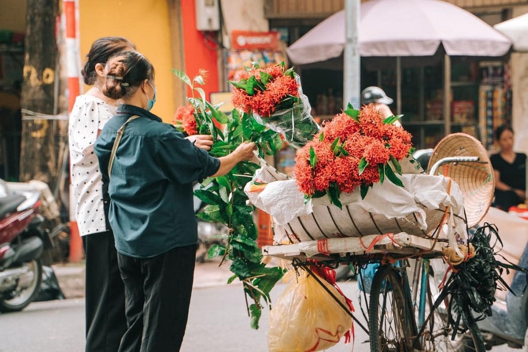 street hanoi vietnam