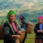 Hmong ethnic group in Bac Ha, Vietnam
