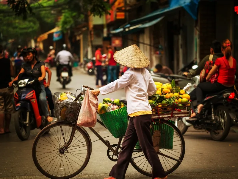 A corner of Hanoi's Old Quarter