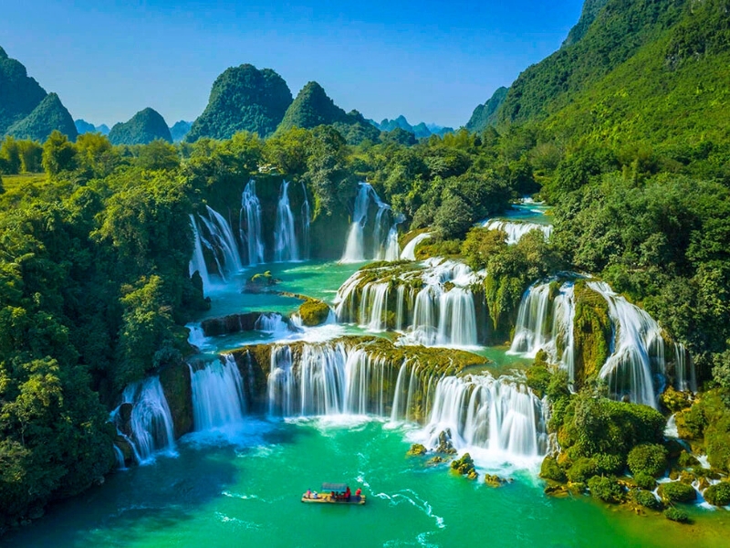 Les chutes de Ban Gioc, expression pure d’une beauté majestueuse
