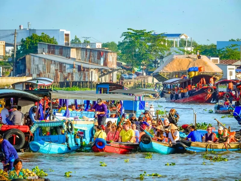 Cai Rang Floating Market