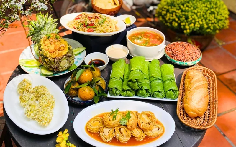 Bông Súng is proud of the freshness and creativity of its cuisine