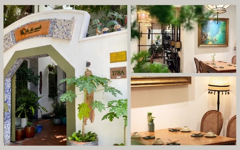Đu Đủ Xanh offers the tranquility and airy space you seek in the heart of District 1