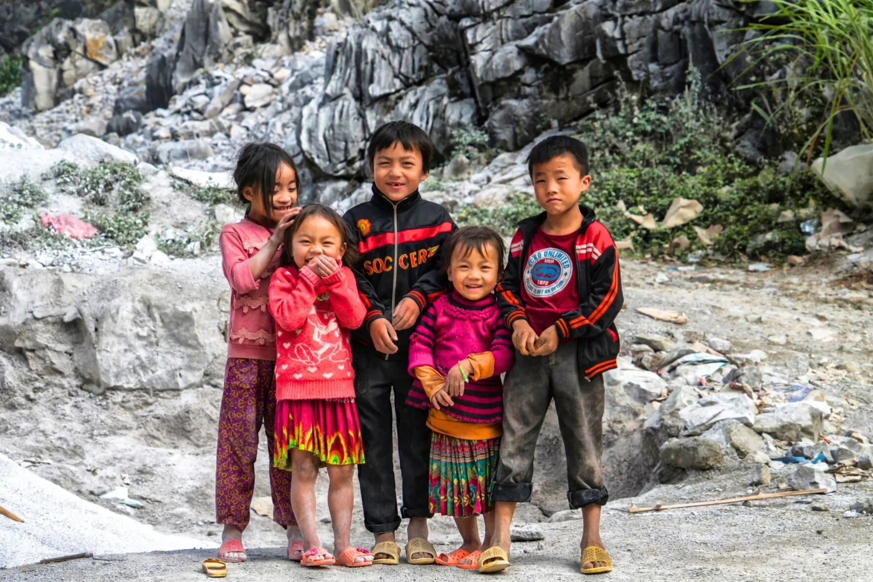 Children of Ha Giang province