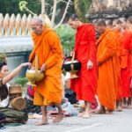 cérémonie matinale luang prabang