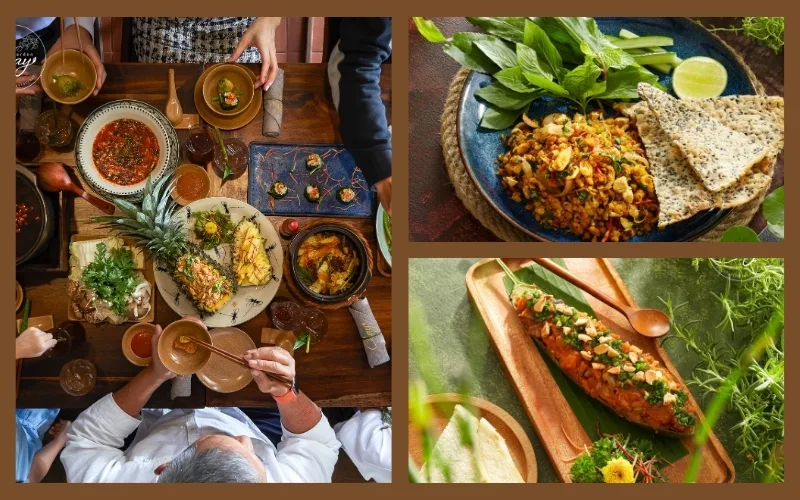 Chay Garden's dishes are carefully prepared and presented, allowing guests to enjoy a refined experience