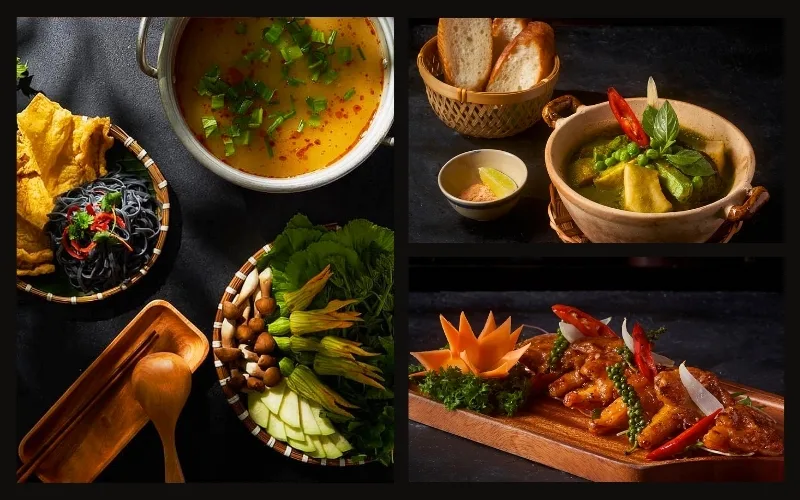 At Shamballa restaurant, dishes prepared by talented chefs are both delicious and beautifully presented