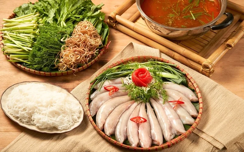 Lâu ca khoai (Bombay Duck Fish Fondue)