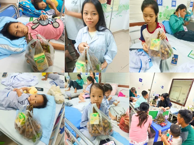 Despite their very young age, these children face each day with courage a serious and challenging disease