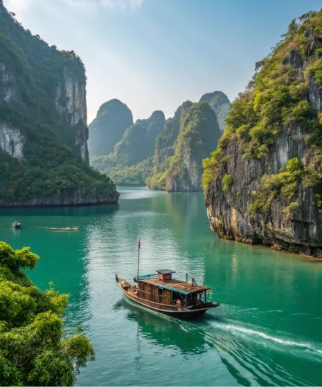 Bai Tu Long Bay, the Peaceful Sibling of Ha Long Bay