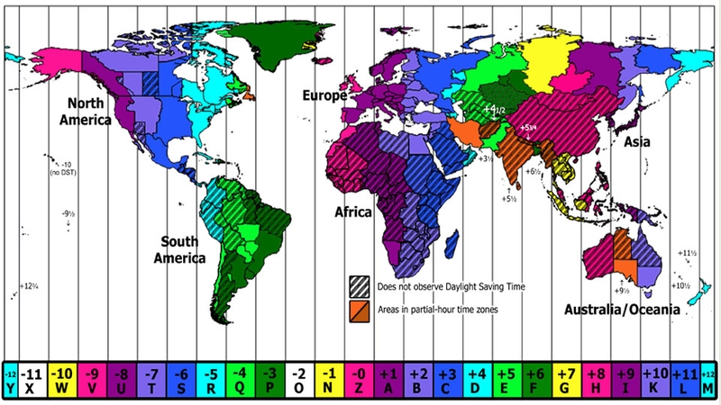 Time Zone & Time Difference in Vietnam – Horizon Vietnam Travel