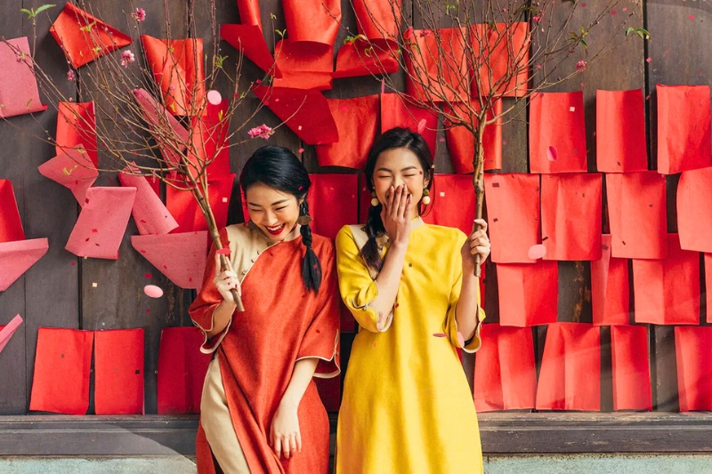 Ao Dai Tet
