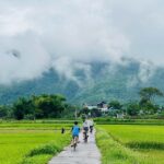 Cycling in Mai Chau, Vietnam